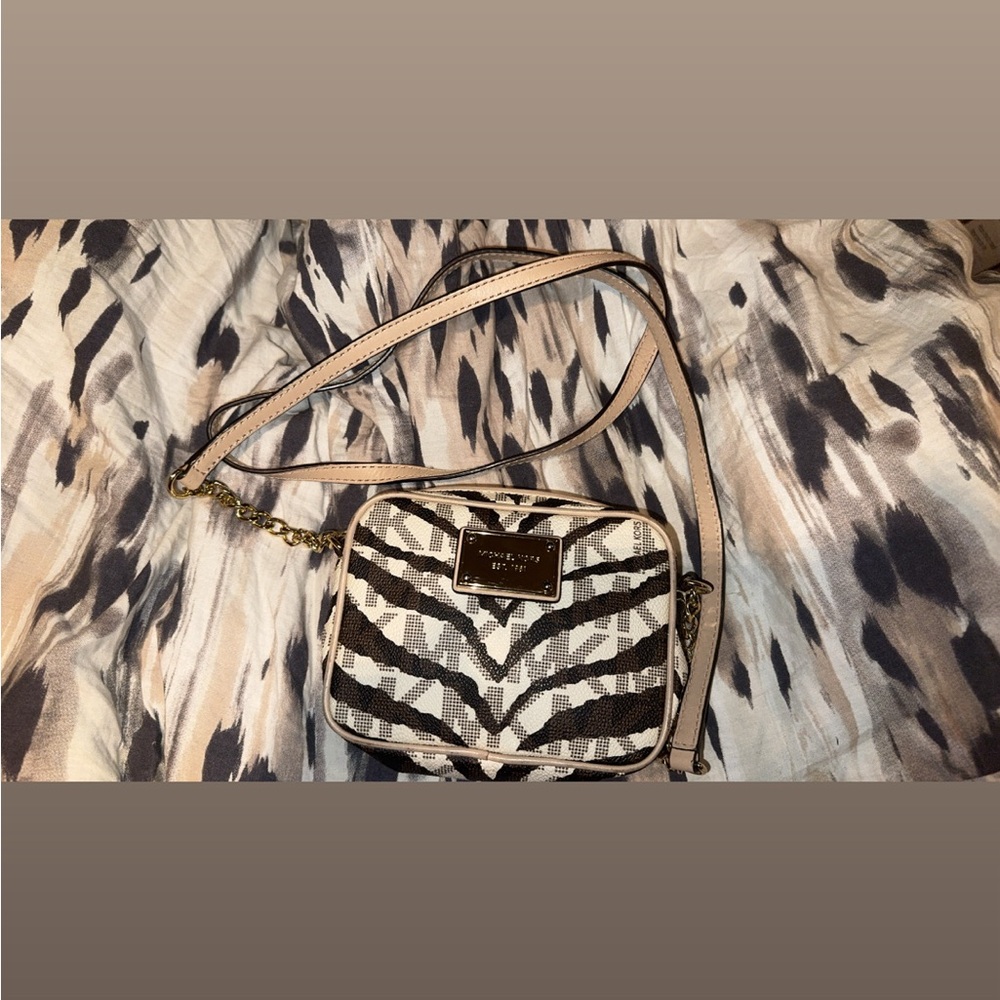 Ready To Ship -Small Zebra Mk Crossbody Bag* View 2